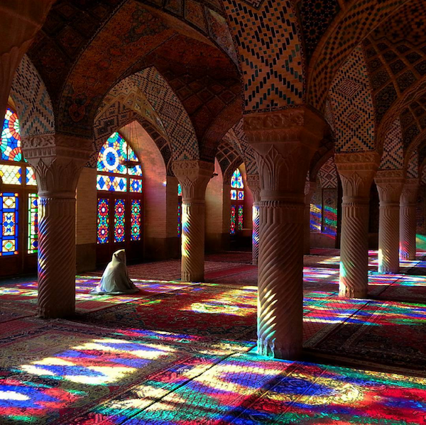 La moschea rosa, Iran