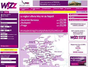 Homepage Wizz Air