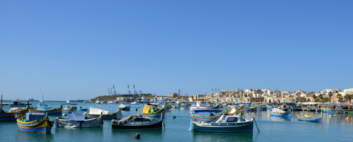 Il porto di Marsaxlokk