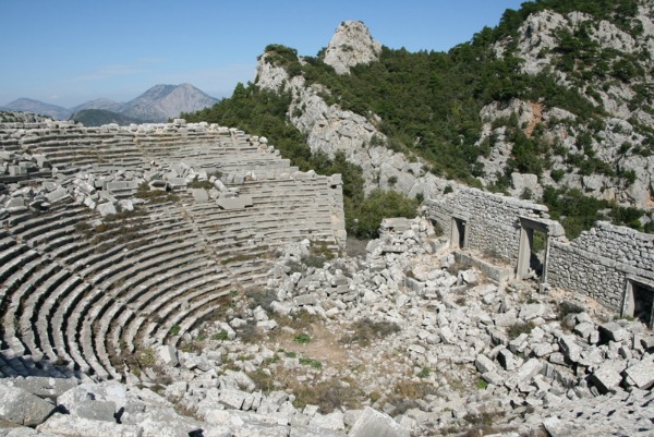 Il teatro, Termessos
