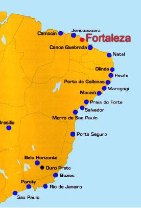 Fortaleza Map