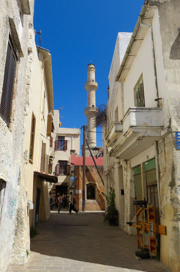 Scorcio di minareto, Chania