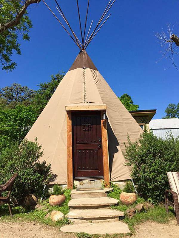 Homeaway - dormire in un tipi