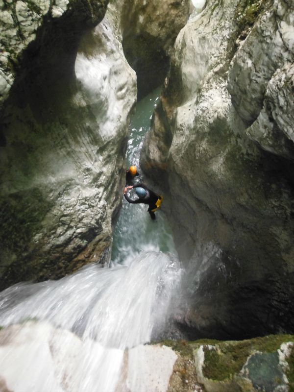 Nelle forre del torrente Cosa 