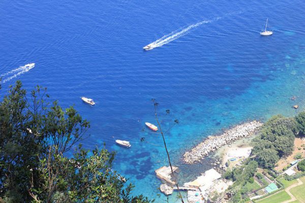 Anacapri e il mare 