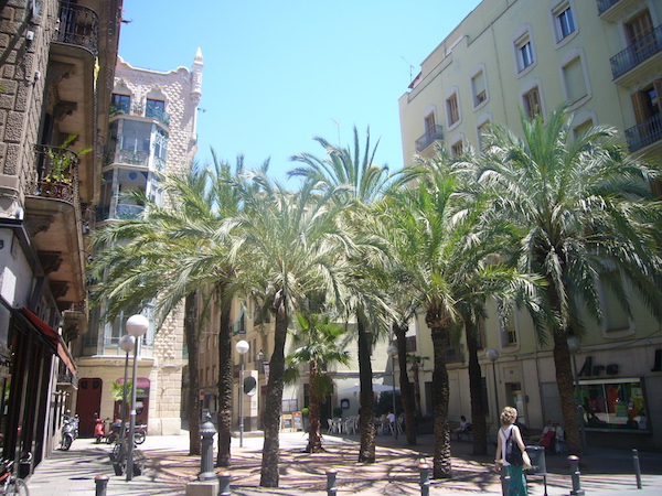 Un angolo di Gràcia a Barcellona