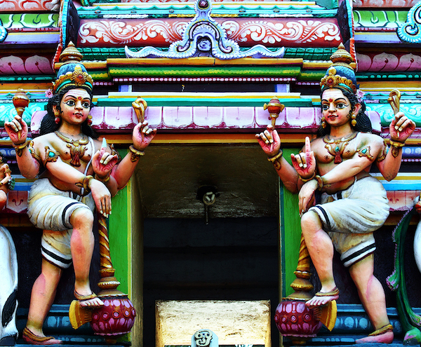 Statue in un tempio Hindu