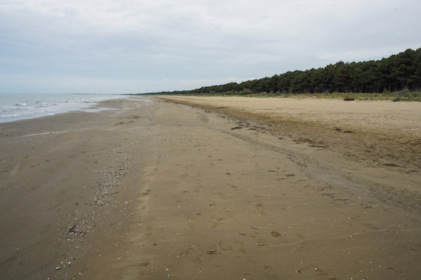 La spiaggia selvaggi di Brussa