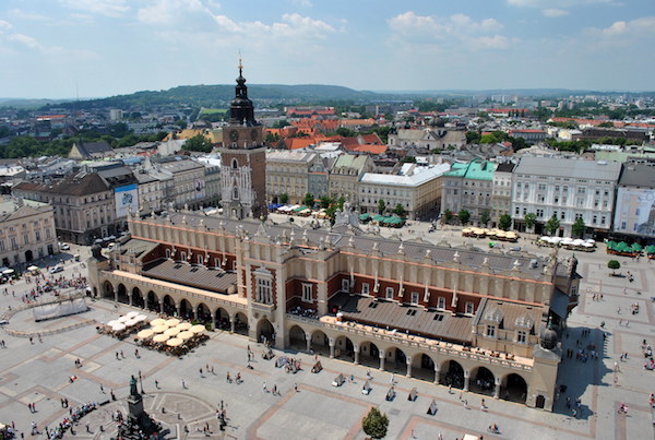 Cracovia e la sua piazza principale