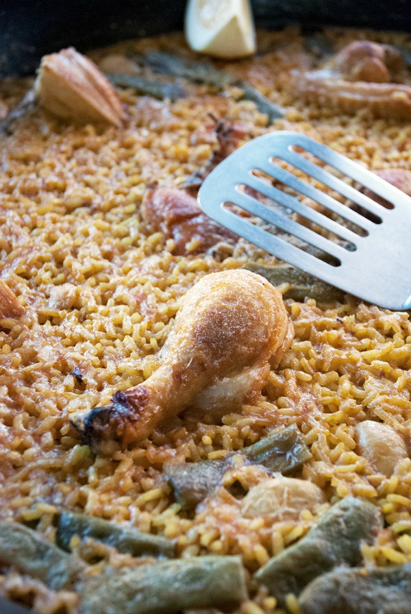 La paella alla valenciana