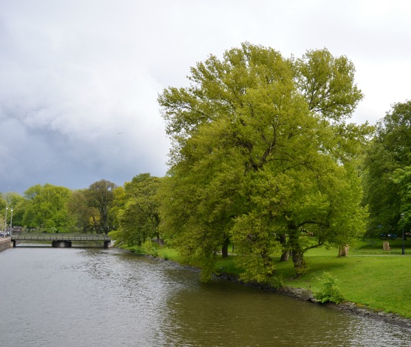 Uno dei parchi di Göteborg