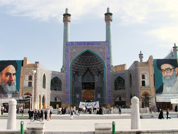 La moscha blu di Isfahan, Iran