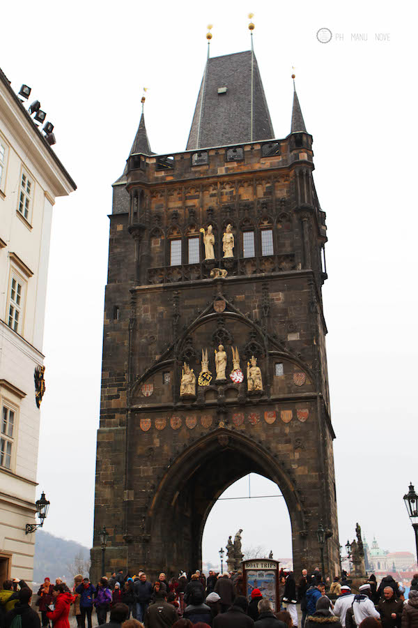 Ingresso al il ponte Carlo