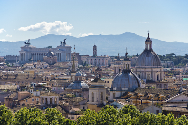 Roma dall'alto