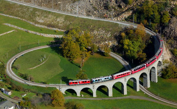 Il Trenino rosso del Bernina