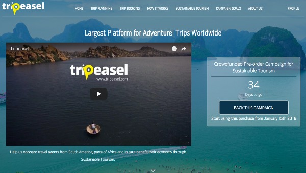 Homepage di Tripeasel