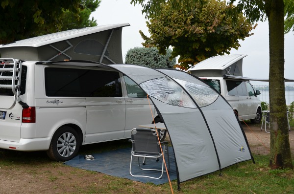 Il Volkswagen California trasformato in pochi attimi