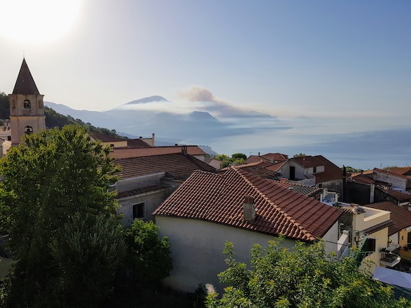 La vista da Ispani Inn Resort in Cilento