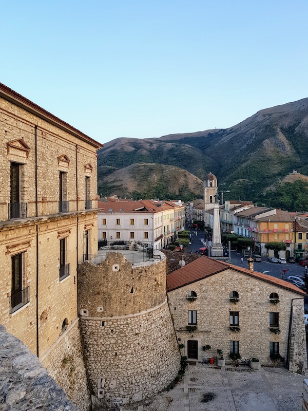 Il centro storico di Teggiano