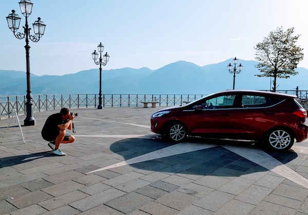 In giro per il Cilento con la Nuova FordFiesta, qui a Teggiano