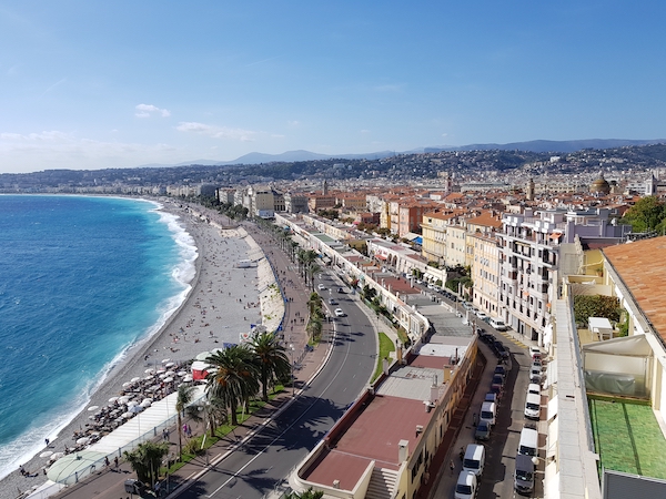 Nizza dall'alto