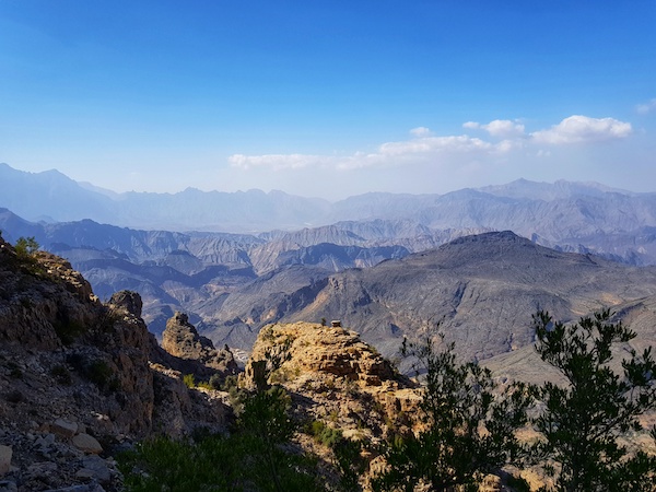 Le montagne in Oman