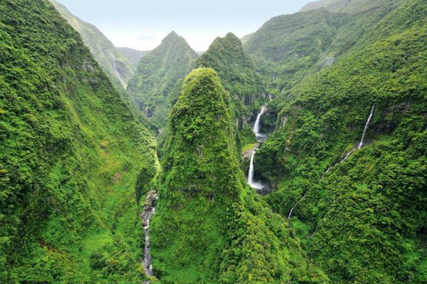 Uno degli scorci meravigliosi all’Isola della Réunion