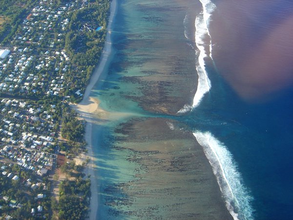 La laguna all’Isola della Réunion