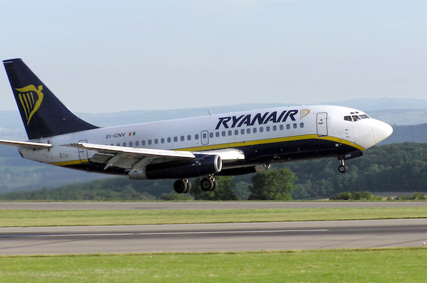 Check-in online con Ryanair