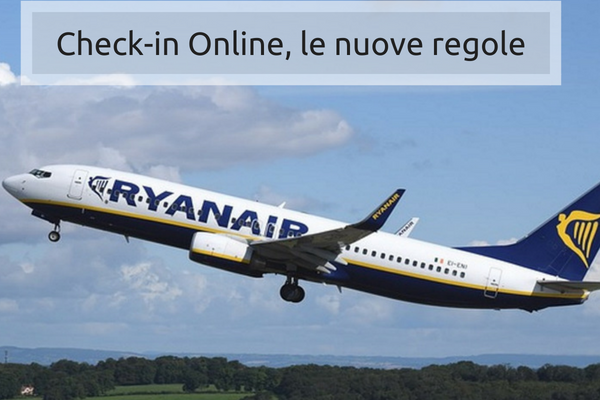 Le nuove regole per il Check-in online Ryanair