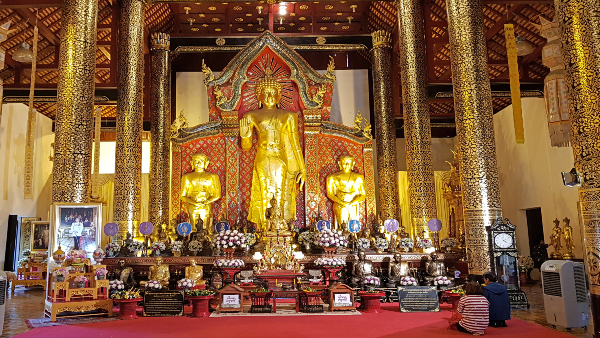 Uno dei tanti templi di Chiang Mai