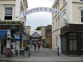 Greenwich Market insegna