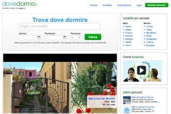 Homepage DoveDormo.it