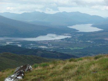 panorama dal Ben Nevis