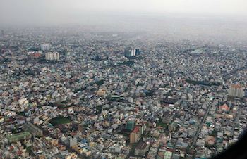 Ho Chi Minh City dall’alto