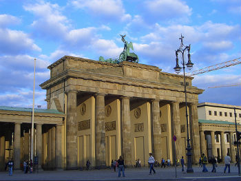 Porta di Brandeburgo a Berlino