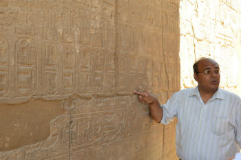I Cartigli dei Faraoni e l'Egittologo Mario