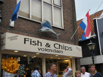Volendam, Fish and chips