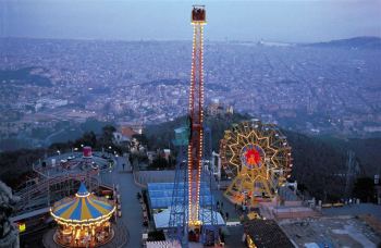 Barcellona vista dal Tibidabo 