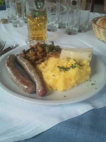 Pranzo al rifugio Zischgalm