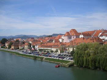 Maribor dall'alto