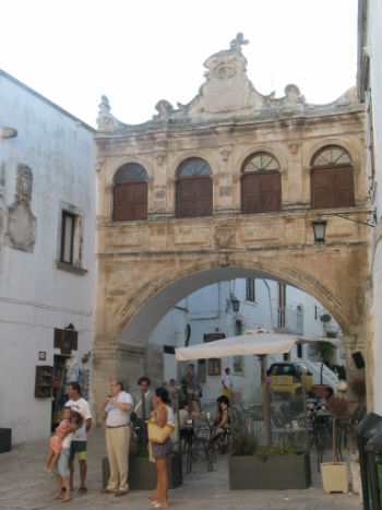 Ostuni, scorcio 