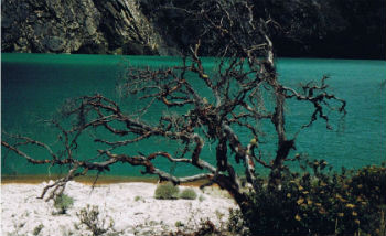 La laguna di Chinancocha nel Parco Huascaràn