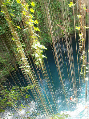 Cenote Ik-Kil, Chichén Itzá 