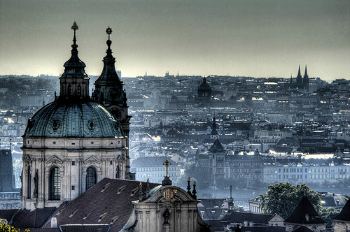 Vista di Praga dal Castello