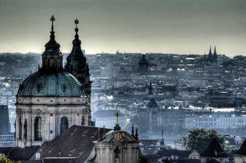 Vista di Praga dal Castello 