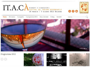 Screenshot Homepage sito ufficiale Screenshot Homepage sito ufficiale