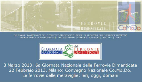 Sito ufficiale Ferrovie Dimenticate