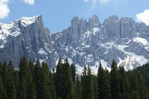 Le montagne intorno a Obereggen 