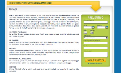 Immagine presa dal sito Info Alberghi